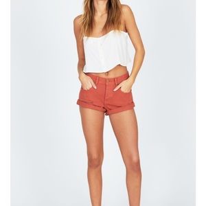 Amuse Society crossroads shorts size 24 NWT